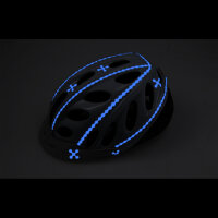 RydeSafe Reflective Bike Decals Flowers Kit (Blue)