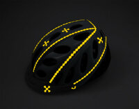 RydeSafe Reflective Bike Decals Modular SMALL (Gelb)