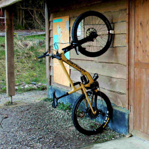 Wall Mount Bicycle Storage Rack MTB XXL Plus (fits tires 2.75 - 3.2)