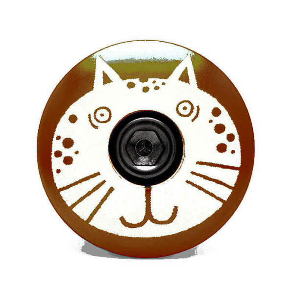 KustomCaps Headset Cap Fancy Cat (Mocha)