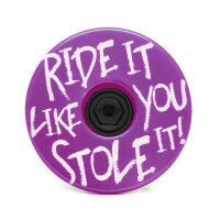 KustomCaps Headset Cap Ride it like you stole it (Purple)